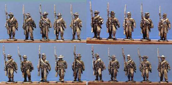 Confederate infantry