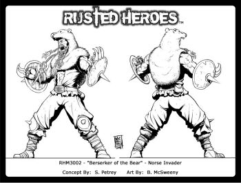 RHM3002 Berserker of the Bear - Norse Invaders