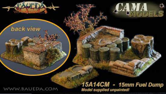15mm WWII objective marker
