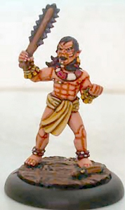 Warrior with club