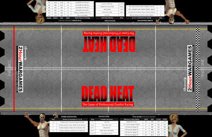 11 x 17 Full color map to race your Zeds