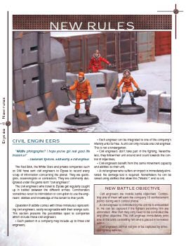 New Rules section from Operation Frostbite