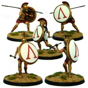 40mm Spartans by First Legion