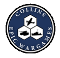 Collins Epic Wargames new company logo