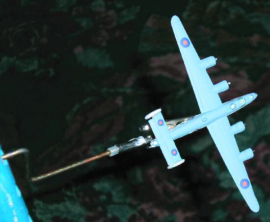 B-24 Liberator tries to 
evade its pursuers in Dave Winfree's Thunderbolt game