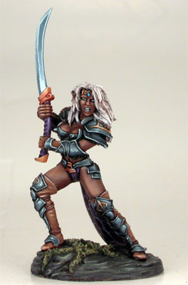Female Dark Elf Warrior