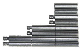 Aluminum inch measuring set