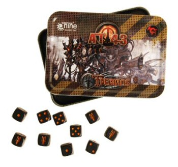 AT-43 Therians Dice & Tin