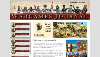 Wargames Journal website