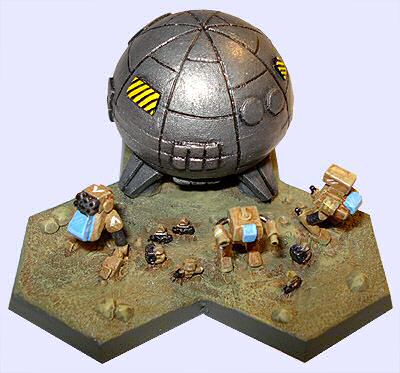 2mm Mech force complete with Dropship