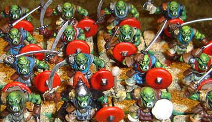 Plastic orcs