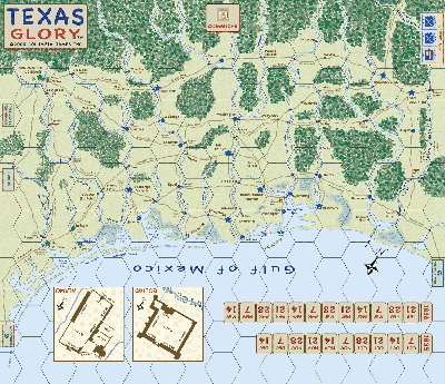 Texas Glory map