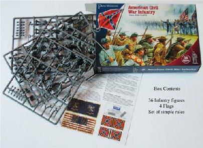 Perry 28mm ACW Plastic Minis