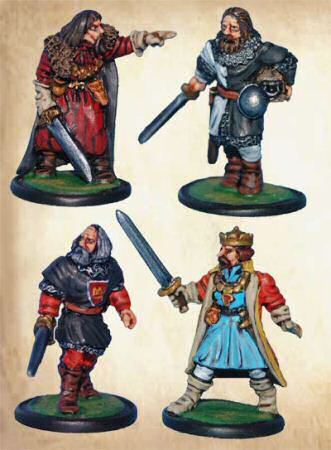 Sheriff, Sir Guy, Prince John, Abbot of Black Canons