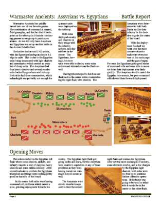 Battle report