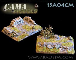 15A04CM - designed specifically to hold a German 88mm gun and its trailer