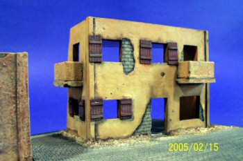 Ruined building
