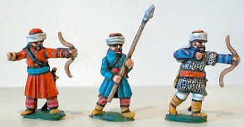 Dismounted toprakli (feudal) spahis