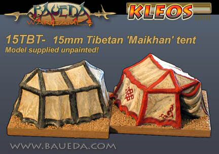 15mm Ancient Tibetan tent