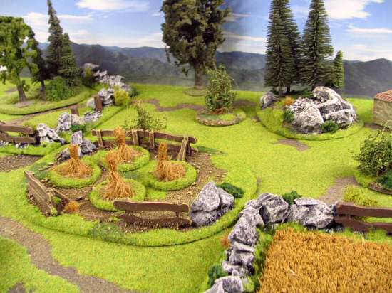The parts on the field are removeable!