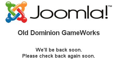 ODGW website notice