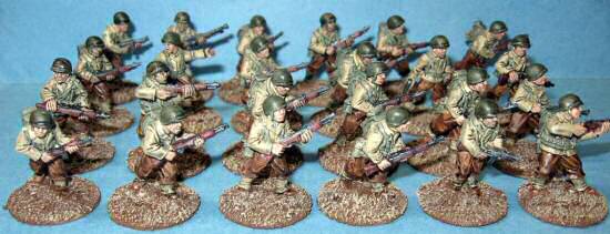 CRUSADER 28mm US Platoon