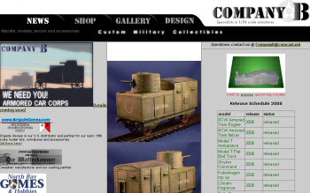 Company B's website