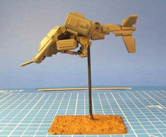 VTOL in flight