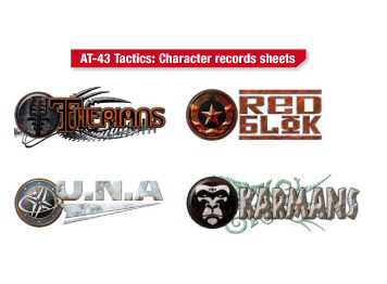 Character sheets