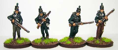 British 95th Rifles, Spain 1809