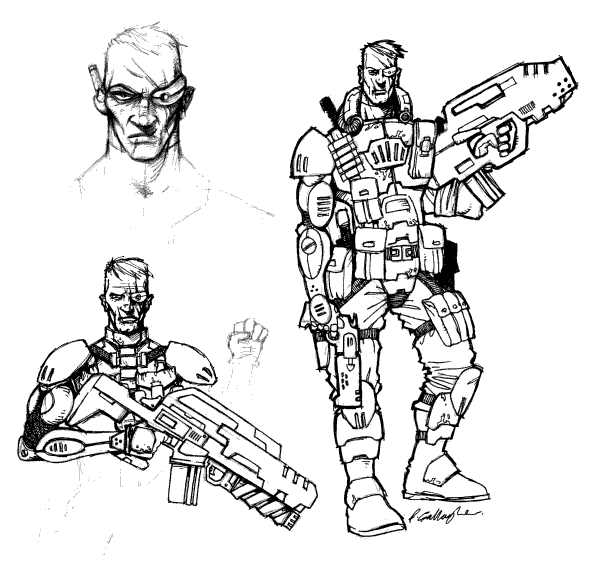 Free Striker Hero Concept
