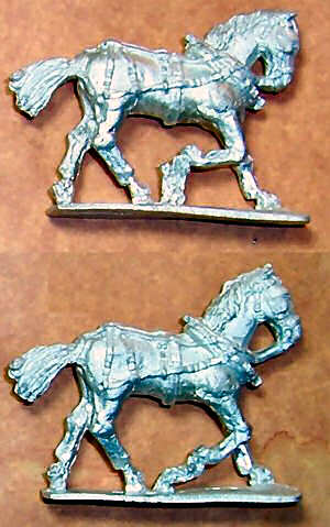 Two-horse set