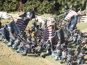 Iron Brigade flags