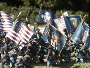 Iron Brigade flags
