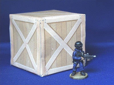 Wooden crate (assembled)