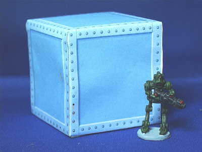 Metal crate (assembled)
