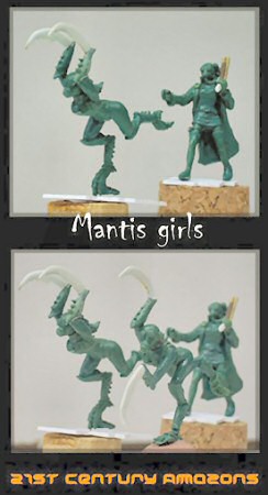 28mm-30mm (heroic) wargaming scale sci-fi fantasy figs by Hunt Miniatures, coming soon