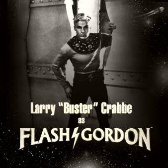 Buster Crabbe in Flash Gordon by Silver Screen