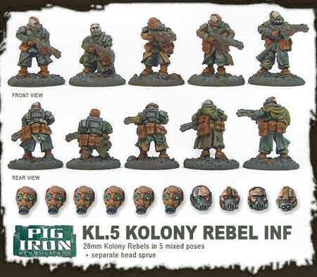 Kolony Rebel Infantry Pack