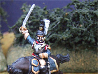 French Cuirassier officer