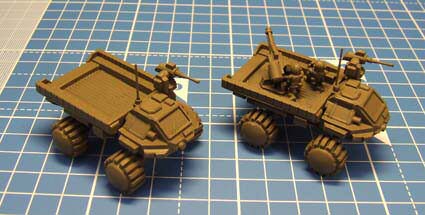 Bulldog 4-wheel HMTVs