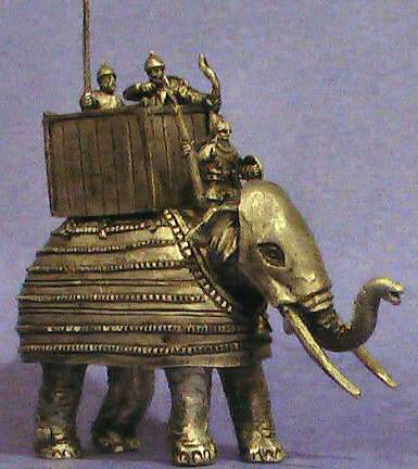 Eastern armoured war elephant