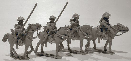 Late-war British cavalry