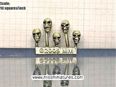 Skulls from Mississinewa Miniatures