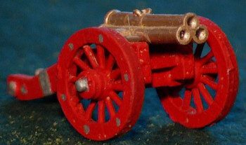 Triple-barreled cannon