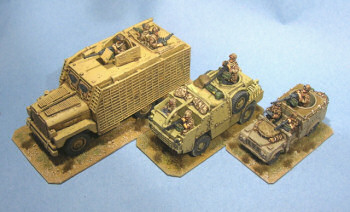 Britannia Mastiff, Jackal and Land Rover WMIK