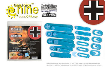 Axis & Allies Naval Miniatures Fleet Bases - Germany