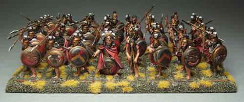 Spartan Spearmen with Command