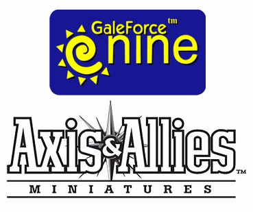 Gale Force Nine and Axis & Allies Miniatures