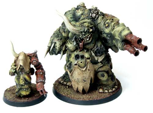 Deamon Price and Daemonic Herald of Nurgle